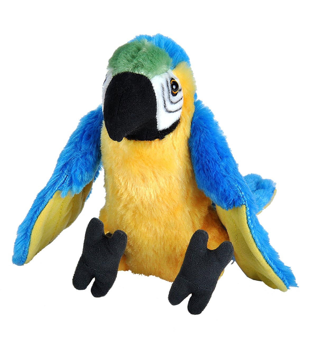 Wild Republic 12292 Macaw Parrot Plush, Stuffed Animal, Plush Toy, Gifts For Kids, 8', Cuddlekins