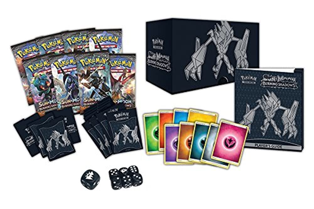 Pokemon Sun & Moon Burning Shadows advanced Trainer Box  Multicolor