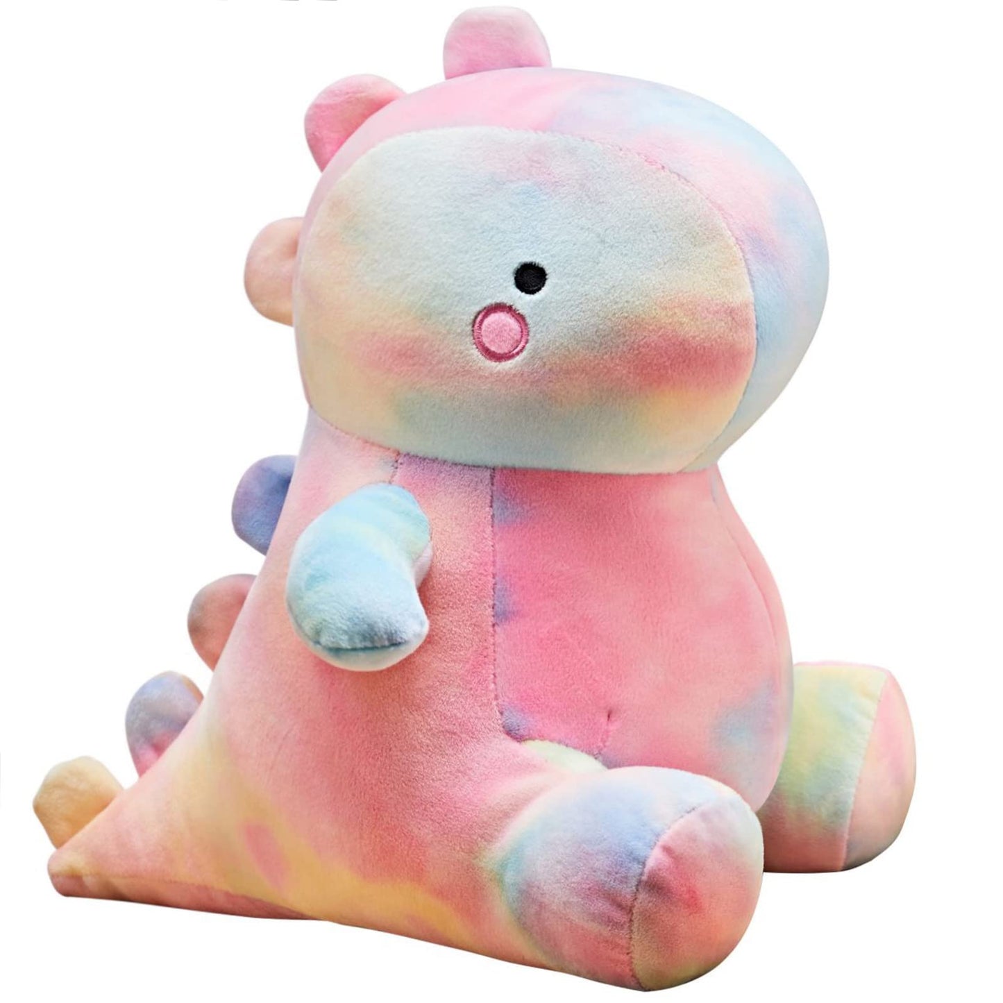 Vhyhcy Cute Dinosaur Plush Toys, Fat Dinosaur Stuffed Animals Toys Dolls, Soft Plush Stuffed Animal Dino Plushie, Birthday Gifts For Kids Girls Boys Colorful 12 Inch