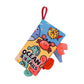 Atorse Baby Toys Book Crinkle Cloth Book Montessori Book For Toddlers Infants Sea Animals Tails