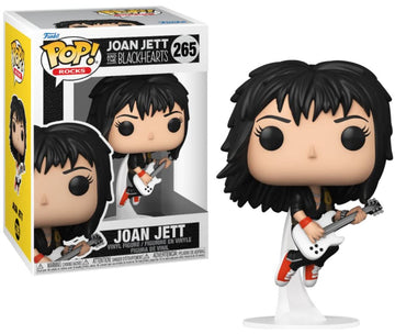Pop Rocks: Joan [Jett] & The Blackhearts - Joan [Jett] Funko Vinyl Figure (Bundled With Compatible Box Protector Case), Multicol