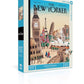New York Puzzle Company - New Yorker Ultimate Destination - 1000 Piece Jigsaw Puzzle For Adults By Jacques De Loustal