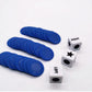 Befantasway Right Left Center Dice Game Set - 3 Dice & 36 Chips, Blue, Model JX-00818, Plastic Material