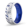 Enso Rings Etched Star Wars - Classic Silicone Ring - Comfortable and Flexible Design - Ahsoka Tano - Size 6
