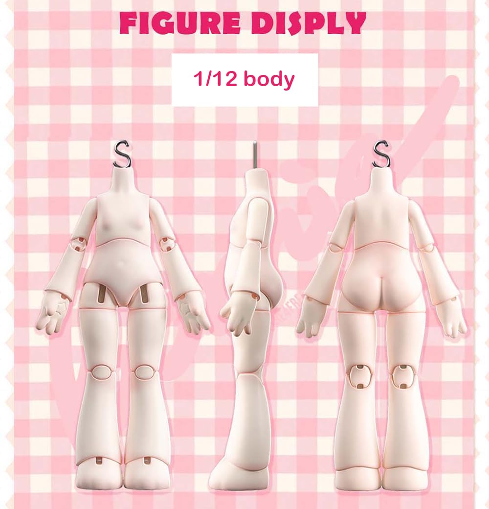 Bonnie Blind Box Doll Figures, 1/12 Bjd Doll Ob11 Size Action Figures, Movable Dolls With Doll Clothes Surprise Gift Toys (Sweetheart Party Series,Single Box)