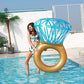 Zoostliss Inflatable Diamond Ring Pool Float For Adults & Kids
