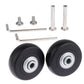Mtsooning 2Set Suitcase Luggage Replacement Wheels, 50X18Mm Wear-Resistant Mute Inline Skate Wheel, Rubber Swivel Caster Wheel Bearing Repair Kit