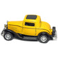KiNSMART Set of 4: 5'' 1932 Ford 3-Window Coupe 1:34 Scale (Green/Maroon/Red/Yellow) Toy, Multicolor