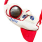The Trendy Turtle Personalized Astronaut Swaddle Baby - Stuffed Animal Keepspirit-inspired flavor and Pouch with Custom Name - 9.5 Inch