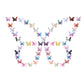 60pcs Micro Resin Butterflies  3D Miniature Tiny Butterfly for Fairy Garden Dollhouse  Mini Micro Landscaping Decoration