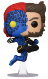 Pop! Marvel Collector Corps Exclusive Transforming Mystique #217 W/ Protective Case