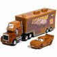 Wltk Movie Cars 2 3 Hauler Truck No.15 Muddy Mcqueen & Muddy Mcqueen Racer Speed 2Pcs Vehicles