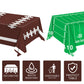 Oigco Football Party Decorations Tablecloth Disposable Plastic Touchdown Table Cover Perfect For Football Birthday Party Decorat