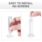 Kalami DND Mini Combat Riser - 1" Clear Acrylic Flight Stand for Tabletop RPG Miniatures