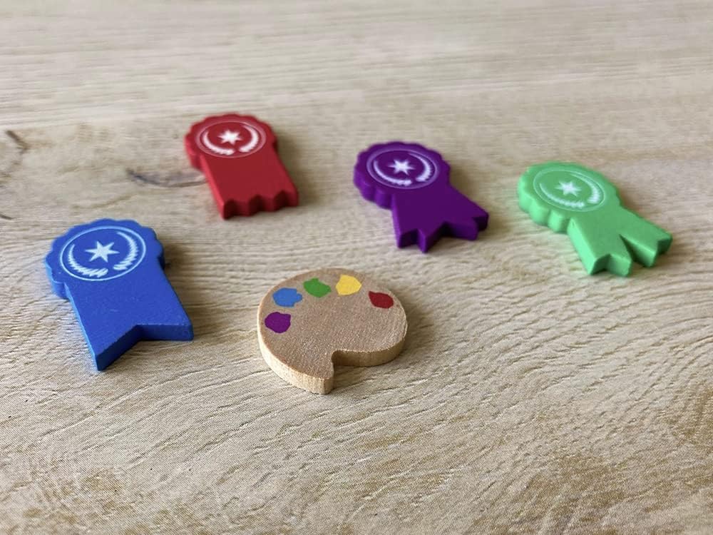 Board Games Canvas Card Game Creative Art Themed Strategy, Hand Management And Set Collection Game For Adults And Teens Ages 14+