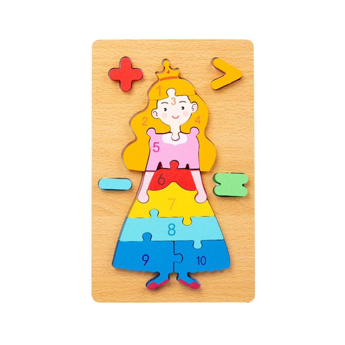 Loom Tree Number Puzzle Montessori Toys For 3 Year Old For Preschool Fine Motor Skills Princess | Toys For Baby | Developmental 