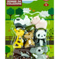 Iwako Japanese Puzzle Take Apart Erasers Zoo Animals Set of 7
