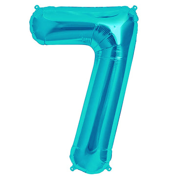 Gifloon Number 7 Balloon, Large Number Balloons 40 Inch, 7Th Birthday Party Decorations Supplies 7 Year Old Birthday Sign Decor