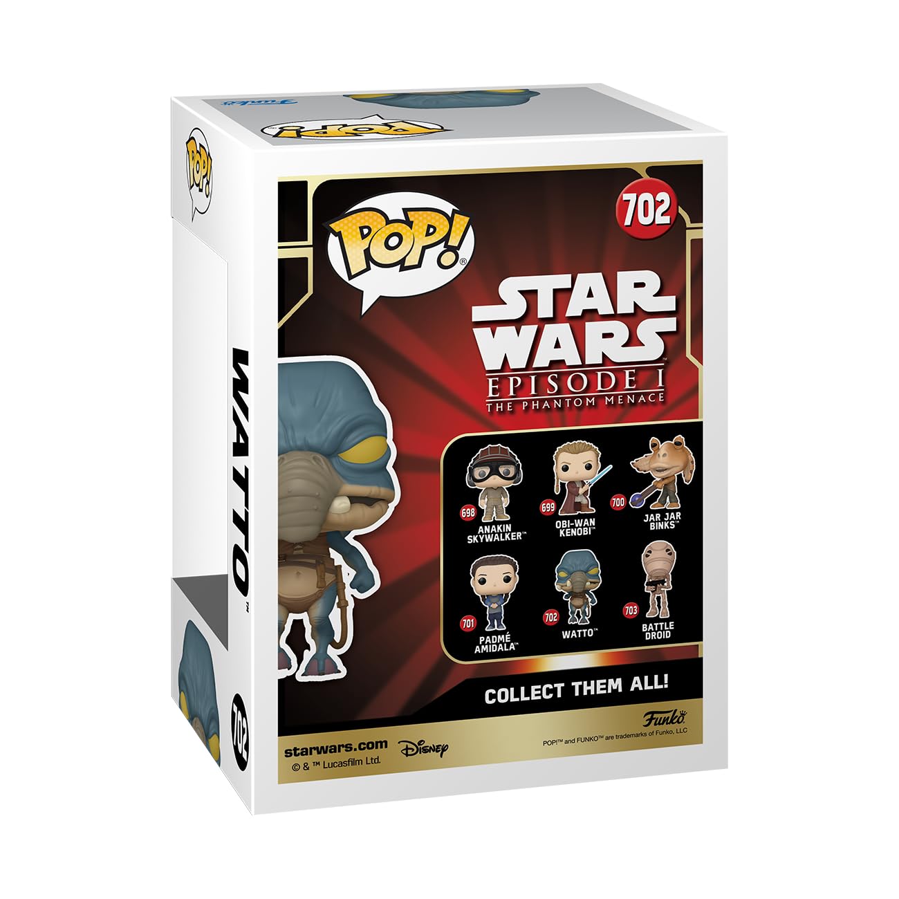 Funko Pop! Star Wars: Episode 1 The Phantom Menace Anniversary - Watto - Collectable Vinyl Figure - Gift Idea - Official Merchandise - For Kids & Adults - Movies Fans - Model Figure For Collectors