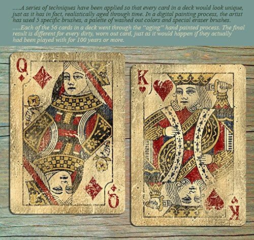 Vintage Playing Cards By Bicycle