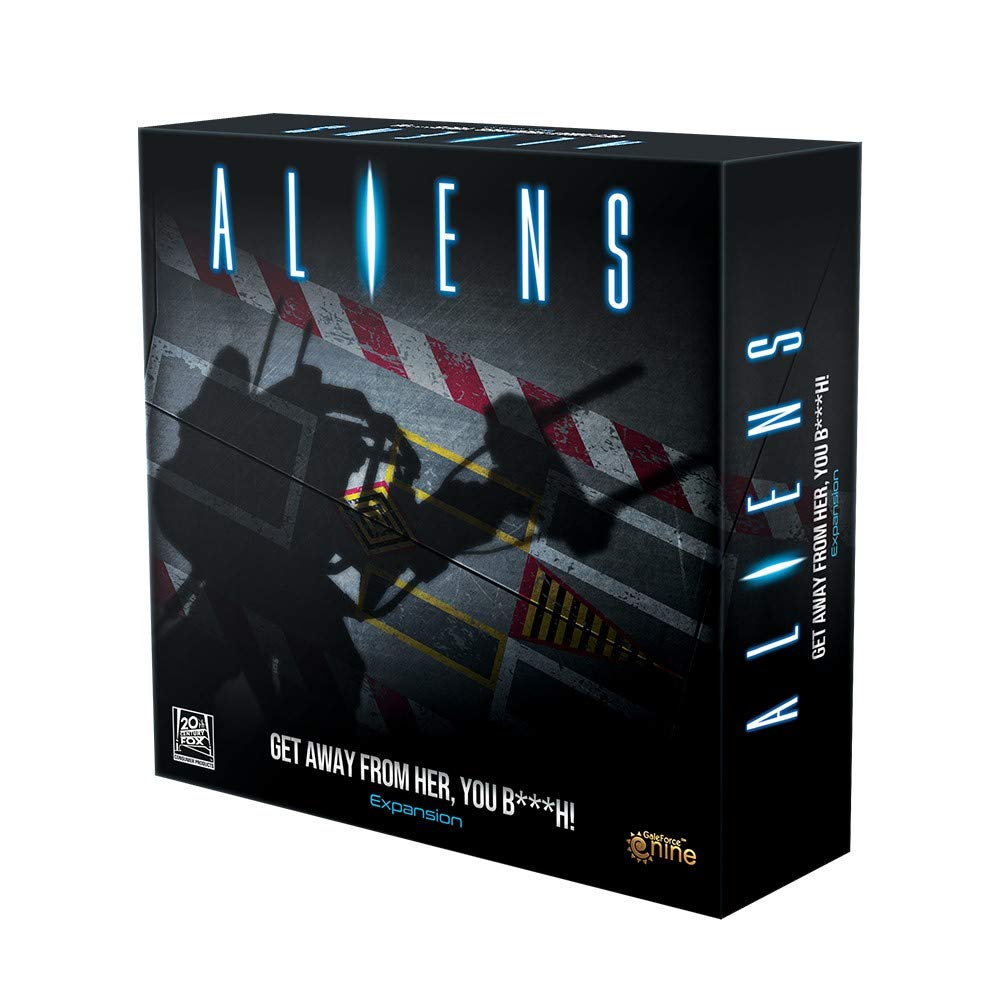Gale Force Nine Aliens Board Game Expansion - Get Away from Her, You BxXxh! | 1-6 Players | 60-120 Min Playtime | Black | GF9ALI