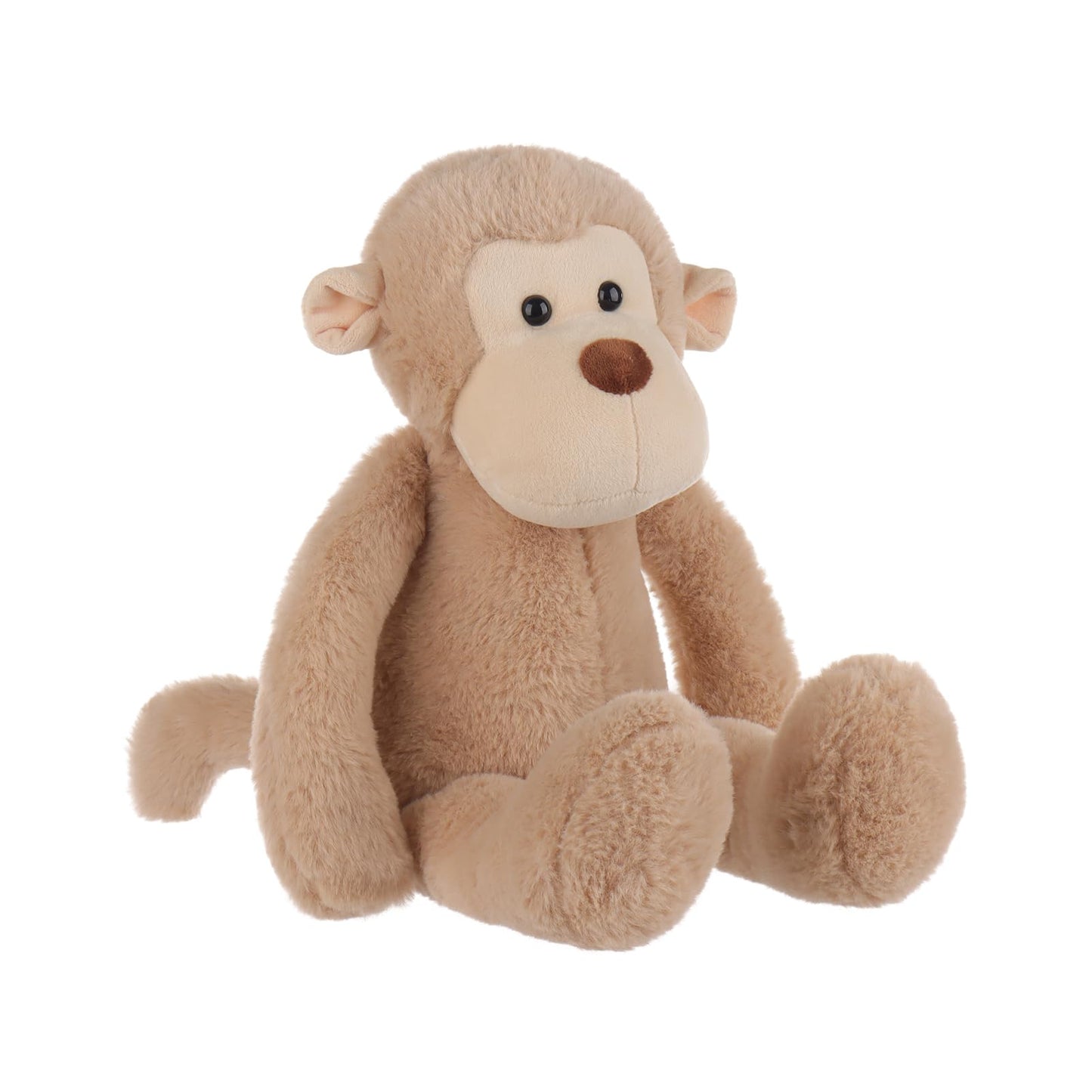 Apricot Lamb Toys Plush Light Brown Monkey Stuffed Animal Soft Cuddly Perfect For Child ?Light Brown Monkey,12 Inches?