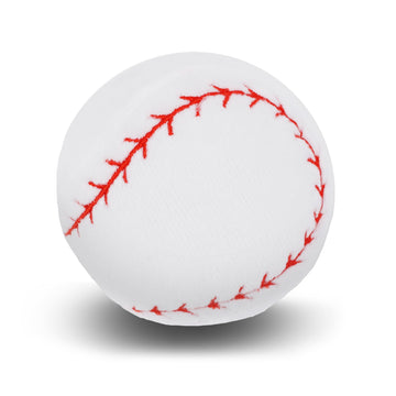 June Garden 2.5 My First Baseball - Plush Baby Squeaker Toy - Safe Soft Sports Toy for Infants Boys and Girls