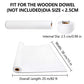Joyooss Easel Paper Roll 18 Inches By 82 Feet, Arts And Crafts, Coloring Paper Roll For Kids Roll Of Paper For Kids Art Easel Pa