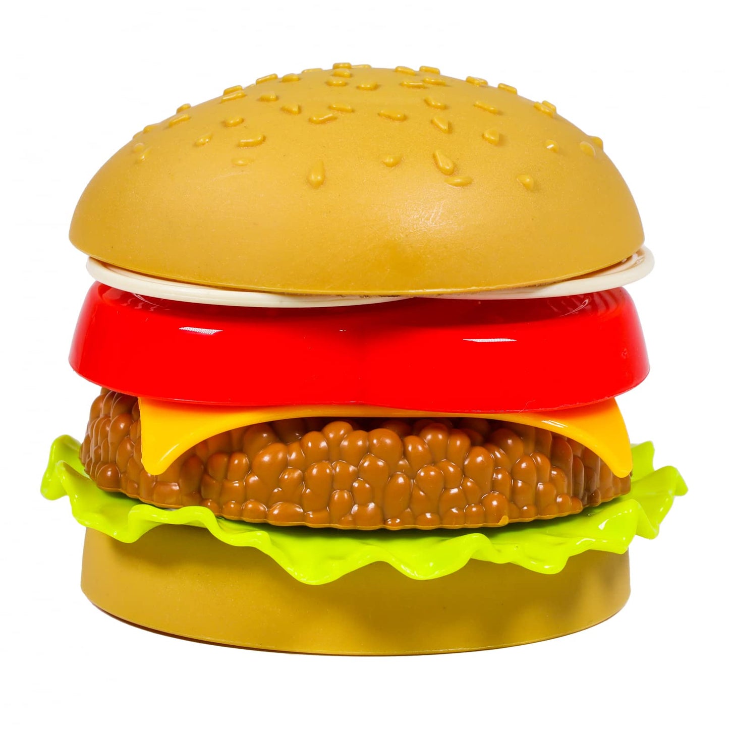 Kidplokio Kids Pretend Play Food Set Fun Picnic Plastic Food Utensils Assorted, Multicolor, Ages 3+