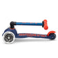 Micro Kickboard - Mini Deluxe Foldable Led Scooter, 3-Wheeled, Lean-To-Steer, Swiss-Designed Micro Scooter With Led Light-Up Whe