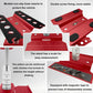 OGUNKE RC Car Repair Work Stand Repair Tool Set 360 Degree Rotation and 521 PCS RC Screws Kit (Red)