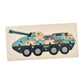 Bnf Wooden Puzzle Toy Brain Teaser Learning Puzzle For Children Kids Age 3 4 5 6 Armored Vehiclebaby | Toys For Baby | Developme