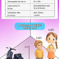 Mestari Kids Ride On Motorcycle 3 Wheels Stable Bike Electric Tricycle Slow Start Forward/Reverse Led Mp3 Horn Music Foot Drive