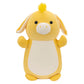 Squishmallows HugMees 14-Inch Plush Gavyn Yellow Donkey - Ultra-Soft Polyester Toy, Model SQHM00356