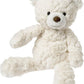 Mary Meyer Putty Bear Small Teddy Bear Soft Toy, Cream, Polyester, Model 53370