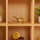1Pc Gold 1/12 Miniature Aladdin Genie Lamp Decoration Accessories, Dollhouse Accessories, Dollhouse Decor