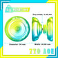 7Yo Professional Responsive Yoyo For Beginners, Fingerspin Yoyo For Kids, Dual Purpose Yoyo Aoe Crystal Tug Return Yoyo With 10