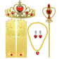 Fancydresswale Plastic Dress Up Accessories Set, Yellow
