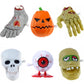 Bonzitoy 6 Pack Halloween Wind Up Toys, Assorted Clockwork Toys Halloween Wind-Up Toys Assortments Mini Jumping Walking Toys Goo