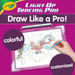 Crayola Light Up Tracing Pad - Pink, Writing & Drawing Art Kit For Kids, Kids Toys & Games, Tracing Light Box, Easter Gifts For Girls & Boys, 6+ [Amazon Exclusive]