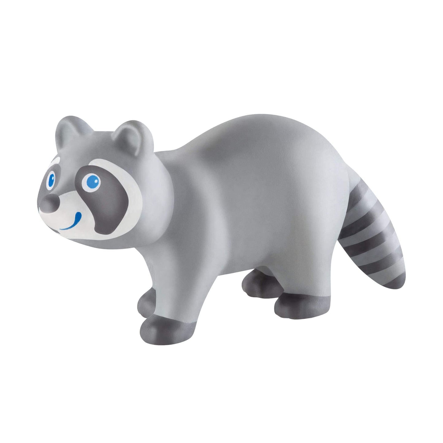 Haba Little Friends Raccoon - Chunky Plastic Forest Animal Toy Figure