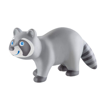 Haba Little Friends Raccoon - Chunky Plastic Forest Animal Toy Figure