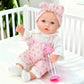 12 Girl Baby Doll Playset with Accessories and Clothes in Gift Box for Little Girls,12 Inch Small Realistic Baby Dolls Pacifier