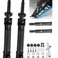 Rcarmumb Upgrades Part For 1/10 Stampede Vxl 2Wd,Rustler Vxl 2Wd,Slash Vxl 2Wd,Hoss Vxl 2Wd,Rear Stainless Steel Drive Shaft Cvd