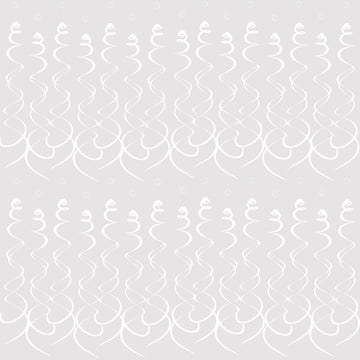 30 Pieces Hanging Swirl Party Decorations Foil Decorations Ceiling Swirl Spiral Hanging Plastic Streamer for Ceiling Birthday Gr