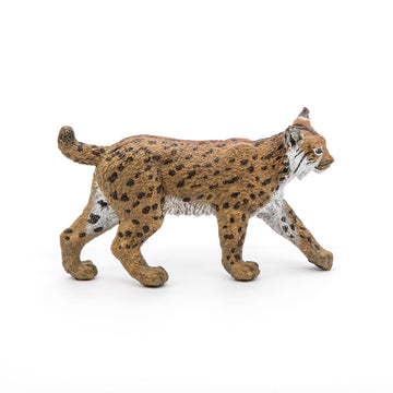 Papo - Lynx - Realistic Plastic Figurine - 3 Years Old - Wildlife - Hand Painted - Accurate And Realistic Details - Durable And Educational - Children'S Toy - Gift Idea - Lynx Figurine - Wild Cat Toy