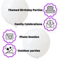110Pcs White Balloon 12 Inch, White Latex Balloons For Birthday Party Baby Shower Wedding(With 2 Ribbons).