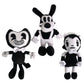 YZONU Anime Plush Toys - Bendy Doll 3PCS Soft Stuffed Animals for Kids & Game Fans - Plush Fabric, Cute Horror Design