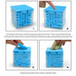 Trekbest 2-Pack Yellow Money Maze Puzzle Boxes - Fun Brain Teasers for Kids & Adults, Non-toxic Plastic