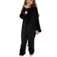 Cat Costume For Kids Cat Noir Costume Girls Onesie Black Cat Costume Child Halloween Cosplay Outfits (Black Cat, Medium)